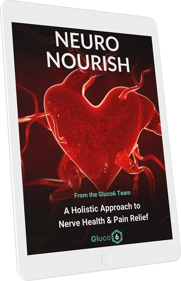 Free bonus ebooks Neuro Nourish included with Gluco6 supplement purchase